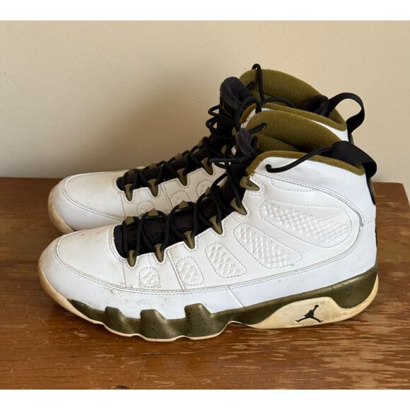 Nike Other - Jordan 9 Retro Statue High Top Basketball Shoes 302370-109 Mens Size 10